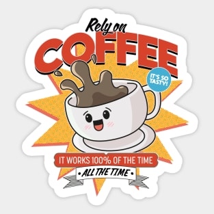 Drink coffee Sticker